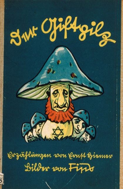 Cover of the anti-Semitic German children's book Der Giftpilz